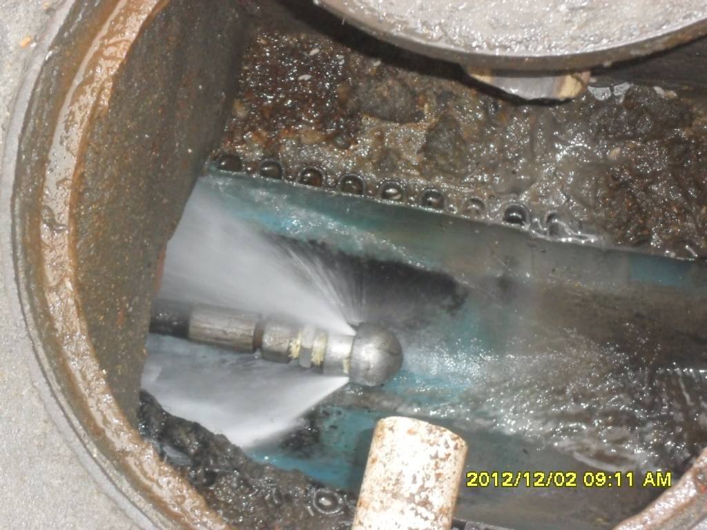 大田镇污水管道高压清洗